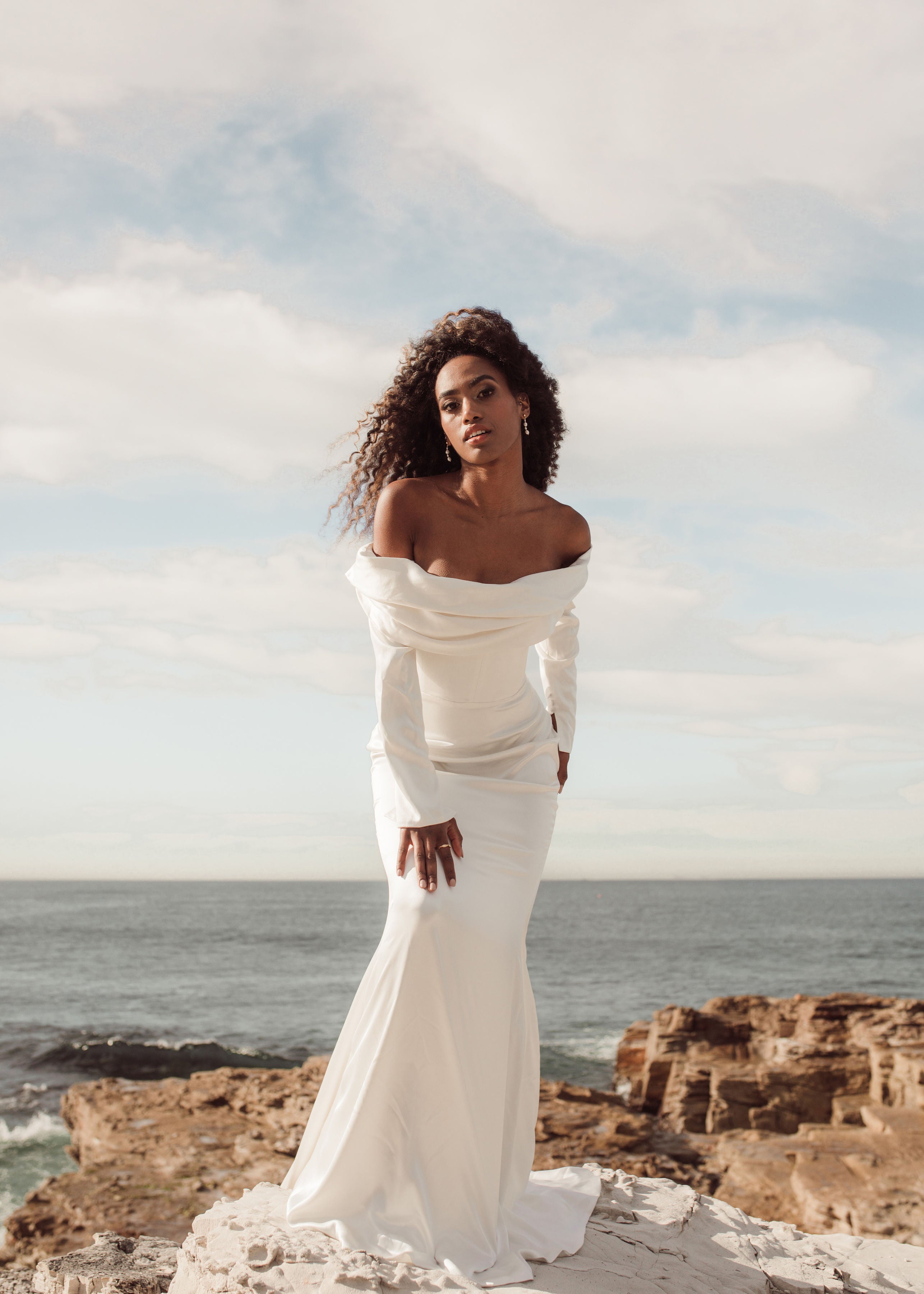 A Modern Romance Wedding Dress - Estrelle Bridal | Yorkville Toronto